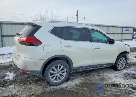 2017 Nissan Rogue Sv z USA, uszkodzony, nr VIN 5N1AT2MV3HC896684